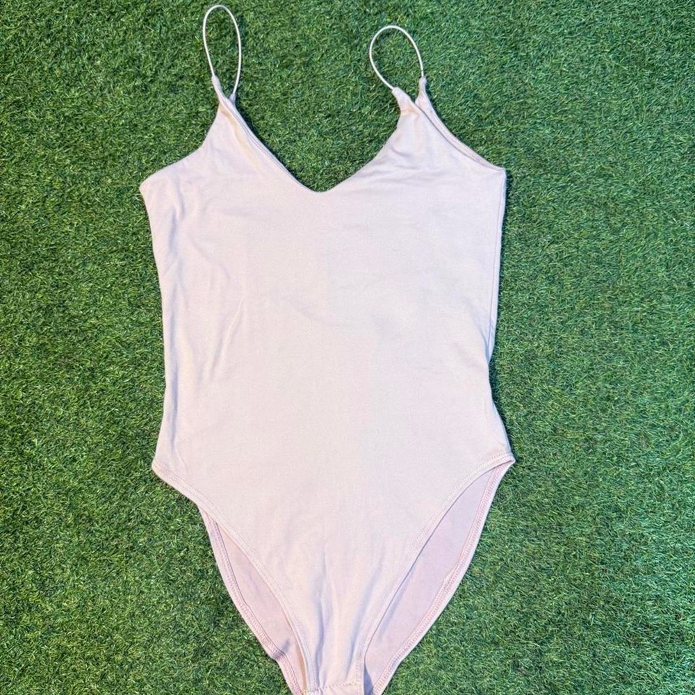 Gaze Light Pink Bodysuit Size XS.